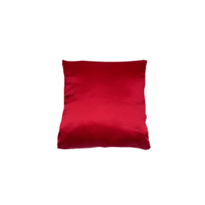 Red Satin Pillow