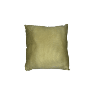 Avocado Green Striped Pillow