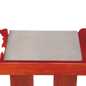 Silver Woven Vinyl Placemat (17" X 12")