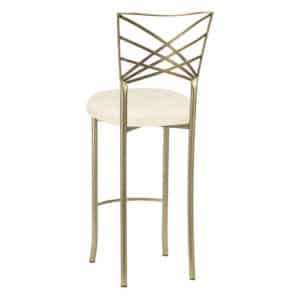 GOLD FANFARE CHAMELEON BAR STOOL