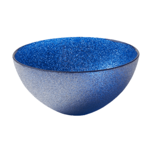 BLUE GLITTER BOWL