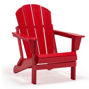+ADIRONDACK RED CHAIR
