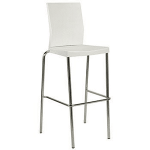 +WHITE SIMON BARSTOOL