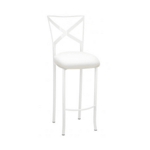 +WHITE SIMPLY X CHAMELEON BARSTOOL