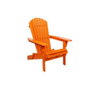 +ADIRONDACK ORANGE CHAIR