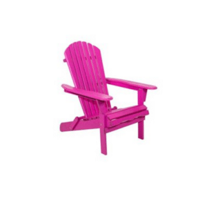+ADIRONDACK PINK CHAIR