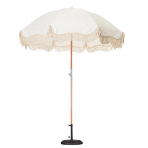 +ANTIQUE WHITE BEACH UMBRELLA