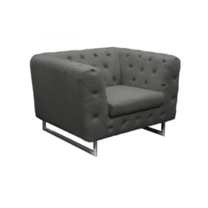 +CHESTERFIELD MOD GRAY CHAIR