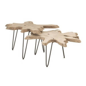 +LIVE EDGE NESTING COFFEE TABLES