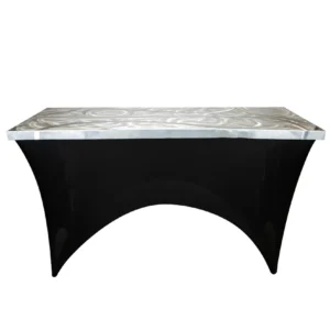 +ALUMINUM SWIRL BAR 6' X 30