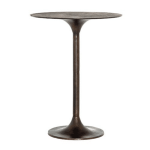 +ANTIQUE RUST SUTTON BAR TABLE