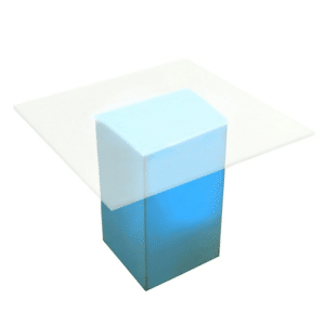 +SQUARE CAFE PEDESTAL TABLE