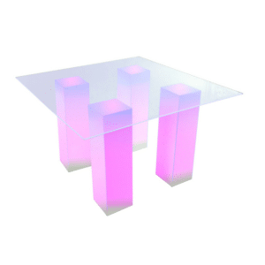 +SQUARE PEDESTAL BUFFET TABLE 60