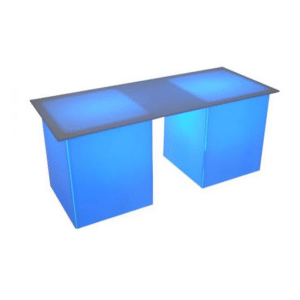 +WHITE PEDESTAL BUFFET TABLE 6'