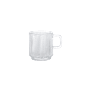 BISTRO GLASS COFFEE MUG
