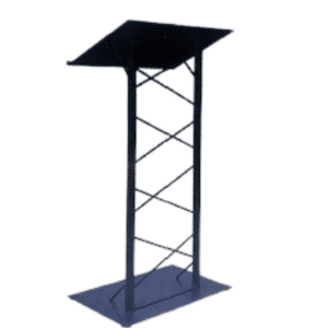 BLACK TRUSS PODIUM