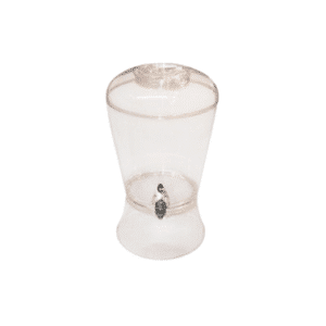 LUCITE BEVERAGE URN W/ LID & BASE