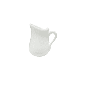 WHITE PORCELAIN MINI PITCHER (2 OZ)