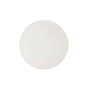 WHITE LINEN COUPE SALAD PLATE (8")