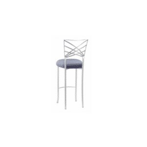 Silver Fanfare Chameleon Bar Stool