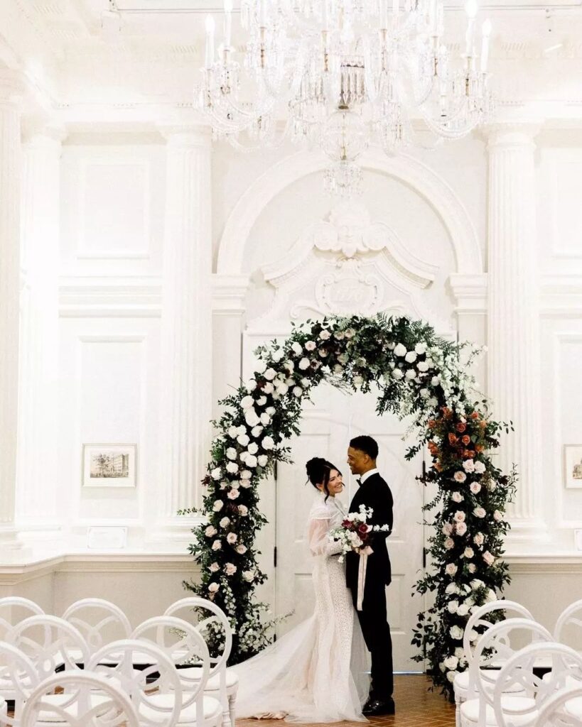 Winter wedding at the Chicago History Museum