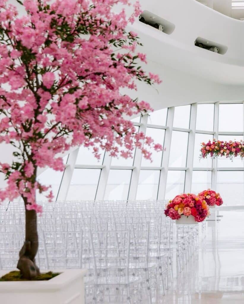 Crystal chiavari chairs