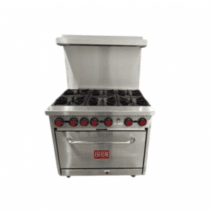 6 Burner Stove W/ Oven
