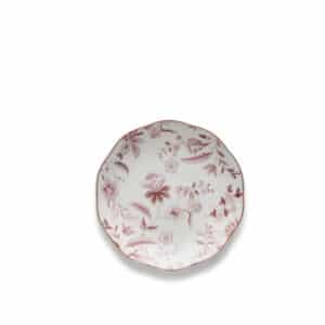 Eleanor Floral Rose B&B Plate (6")