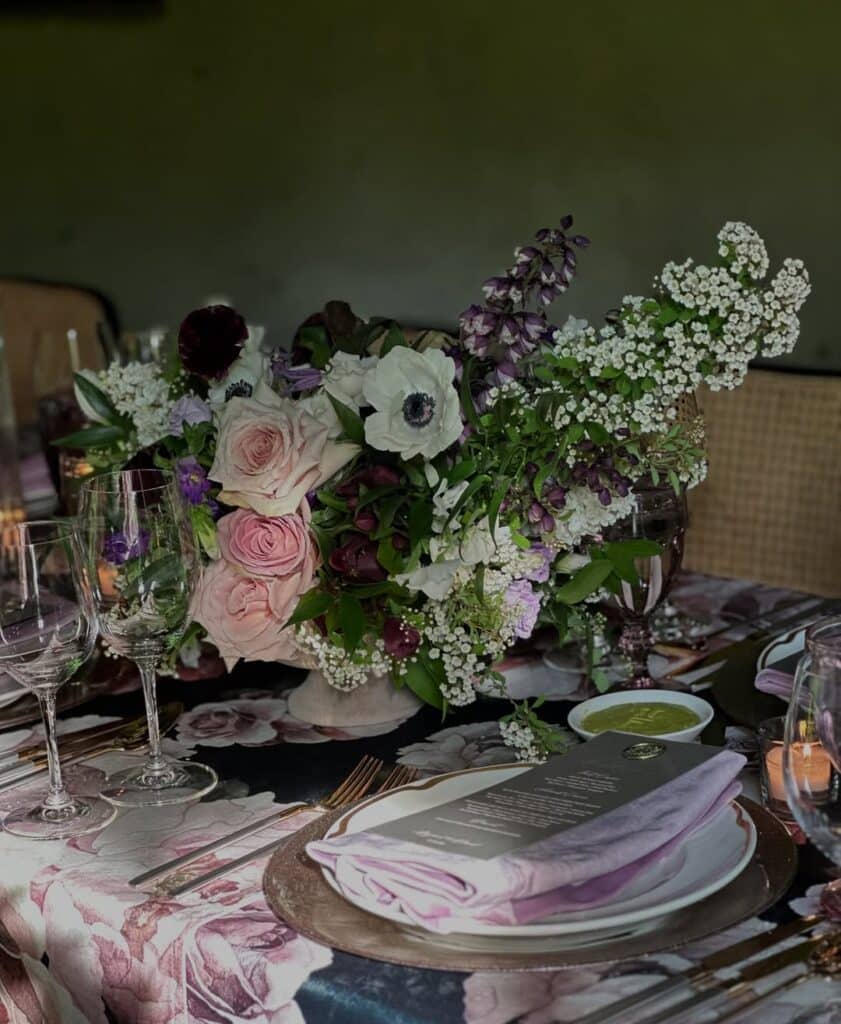 Moody tabletop design