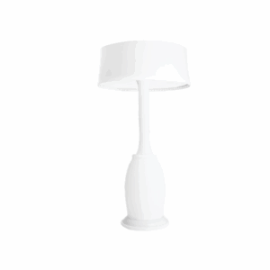Blumen White Lamp W/ Smooth Shade