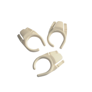 WHITE PLATE CLIP / GLASS HOLDER