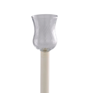 CLEAR GLASS PEG VOTIVE COLLECTION