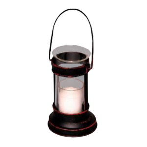Rustic Mini Lantern w/ Votive