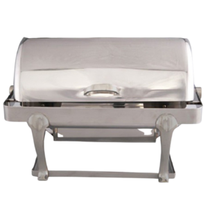 Rectangular Chrome Chafer - Rolltop (8 Qt)