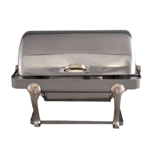 Rectangular Domed Chrome Chafer (8 Qt)