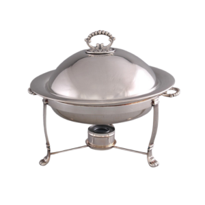 Round Presentation Silver Chafer (6 Qt )