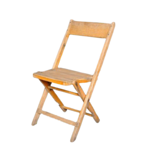 WEATHERED VINEYARD FOLDING CHAIR