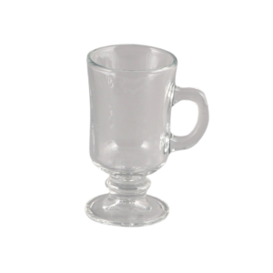 GLASS PEDESTAL MINI MUG