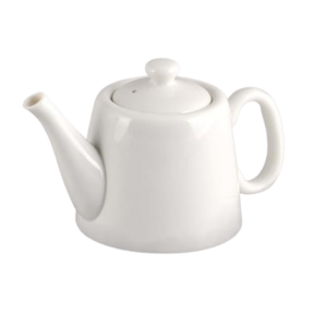 White Porcelain Teapot (12 Oz)