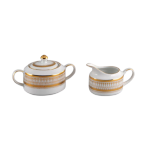 GOTHIC GOLD SUGAR & CREAMER SET