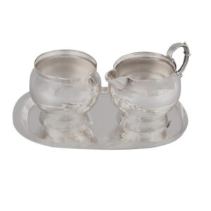 Silver Sugar & Creamer Set