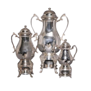 ORNATE SILVER URN COLLECTION