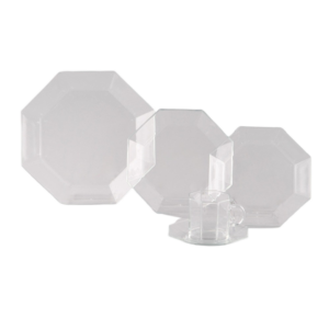 Octagonal Glass Collection