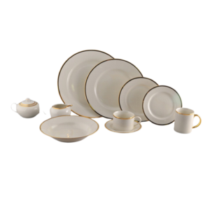 GOLD-RIMMED IVORY COLLECTION