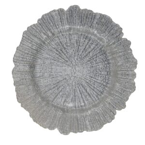 SEA SPONGE SILVER CHARGER