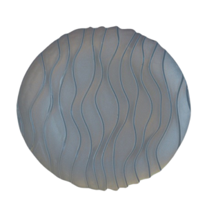 SILVER WAVED CHARGER