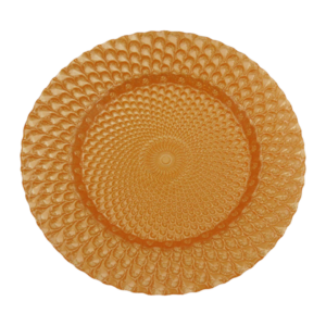 PEACOCK GINGER CHARGER