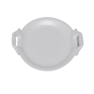 Mini White-Handled Plate (4")