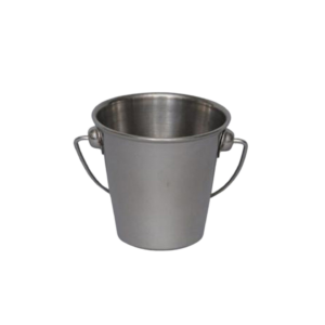 Stainless Handled Pail (2.75", 5 Oz)