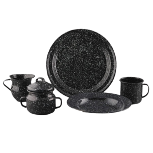 BLACK SPATTERWARE COLLECTION